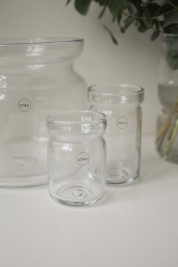 Neck Vase - Clear, Ø8x12 cm - DBKD