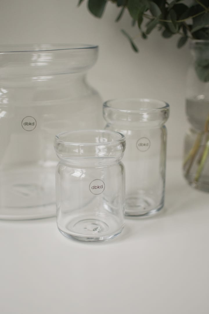 Neck Vase, Clear, Ø8x12 cm DBKD