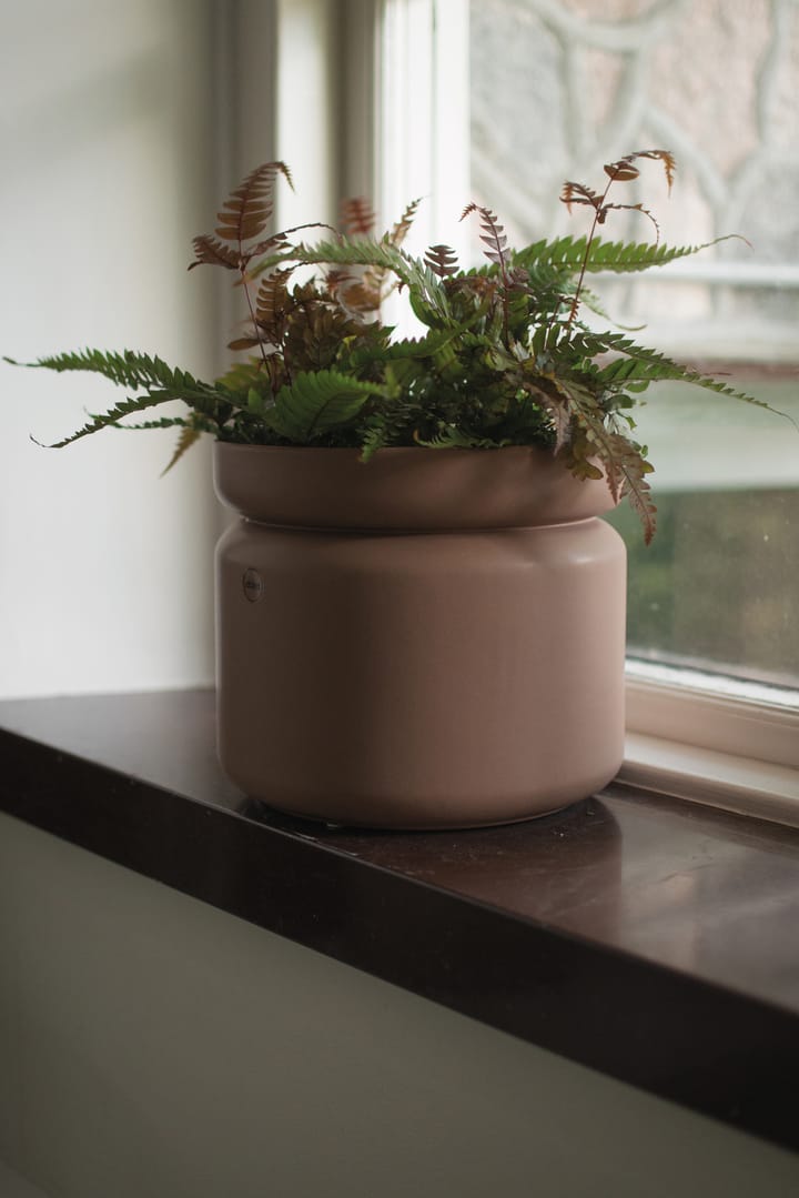 Neck Vase, Nougat, Ø22,5x20 cm DBKD