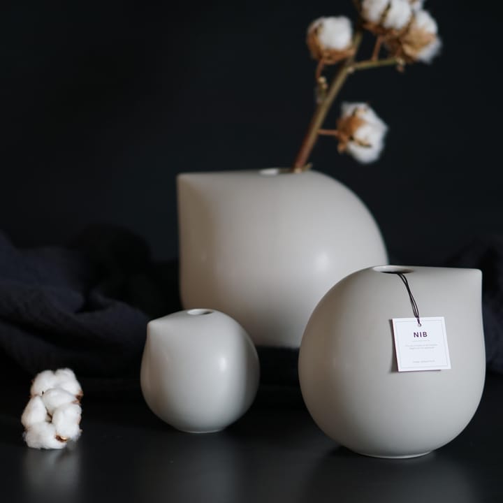 Nib Vase mole (grau), Klein DBKD