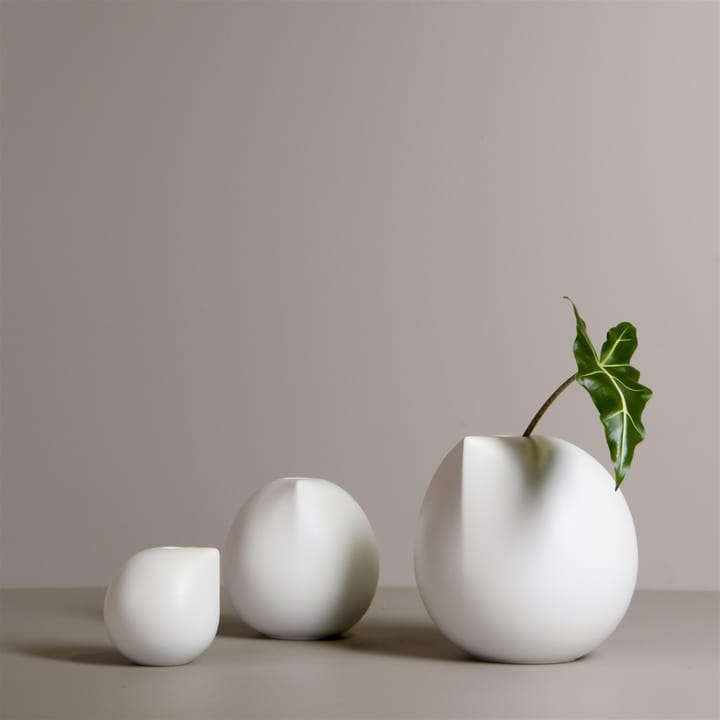 Nib Vase weiß, Groß DBKD