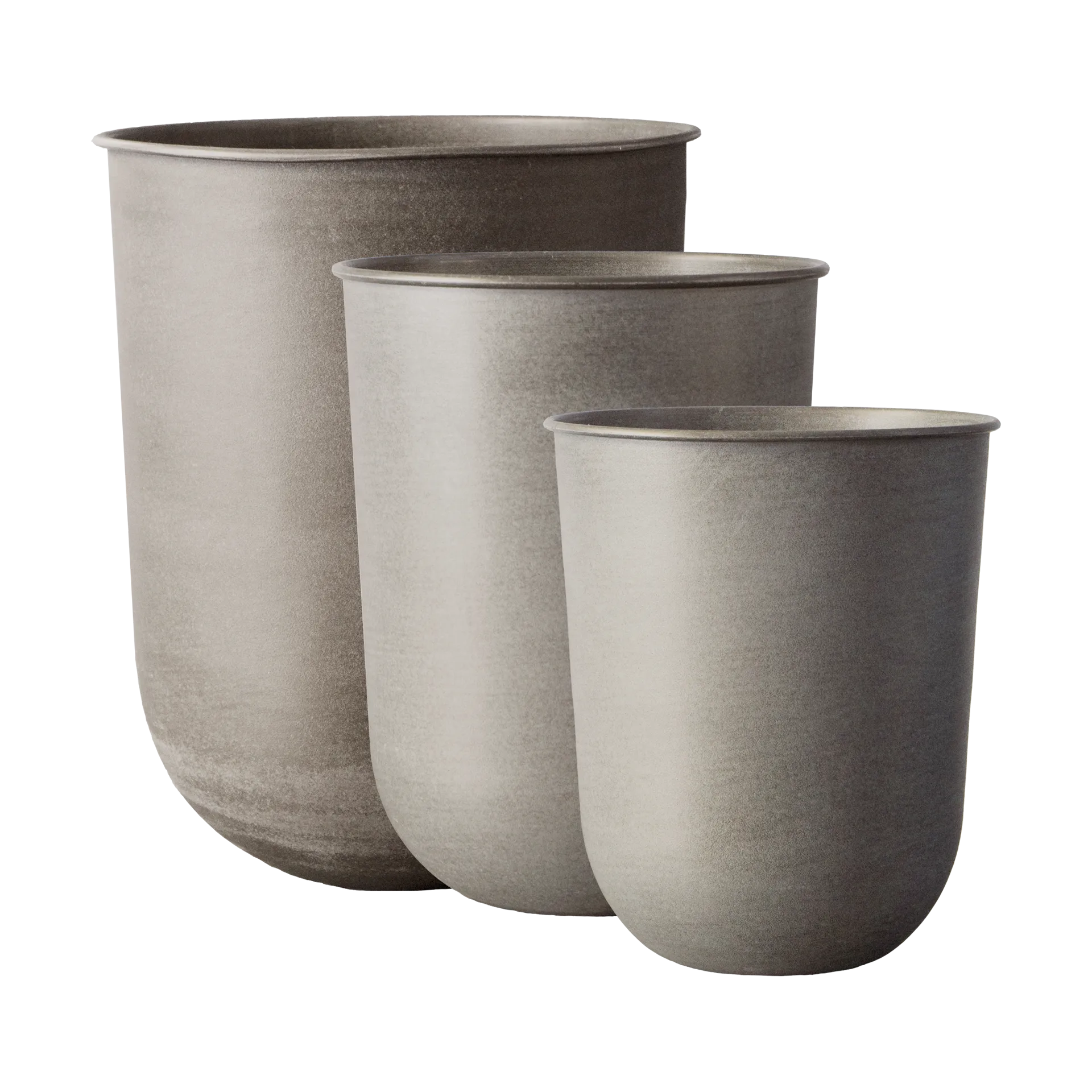Out Blumentopf 3 Teile, Beige DBKD