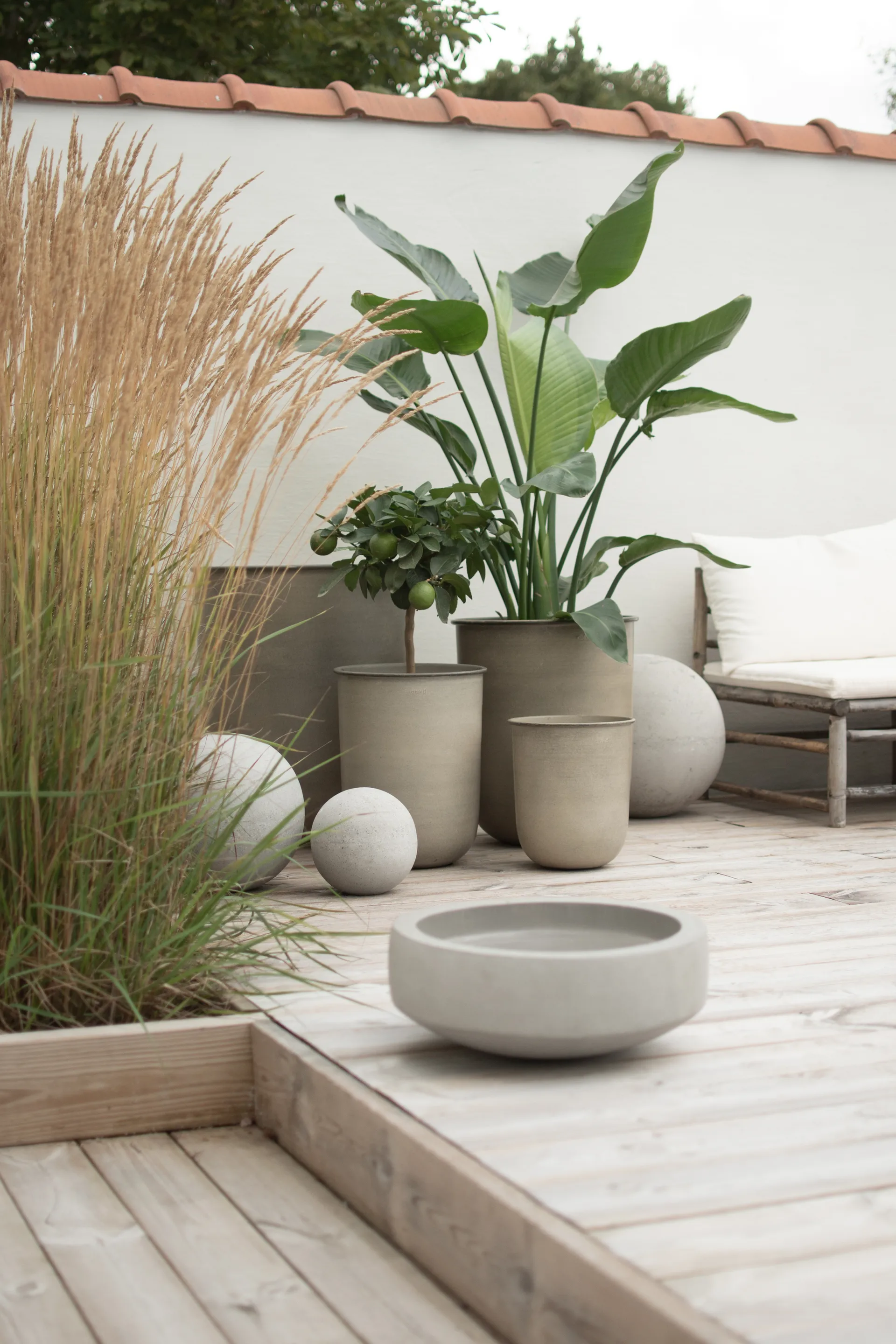 Out Blumentopf 4 Teile, Beige DBKD