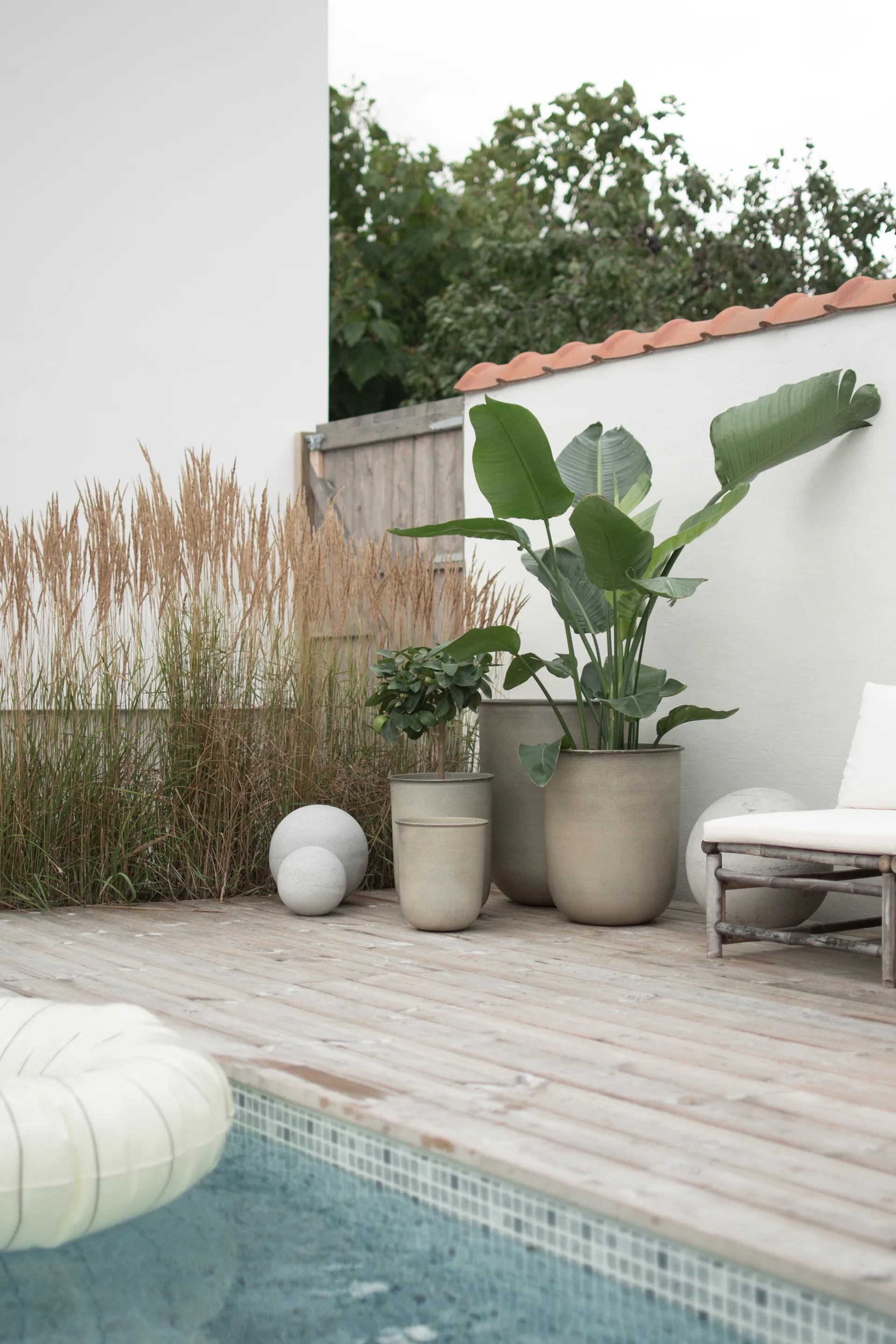 Out Blumentopf 4 Teile, Beige DBKD