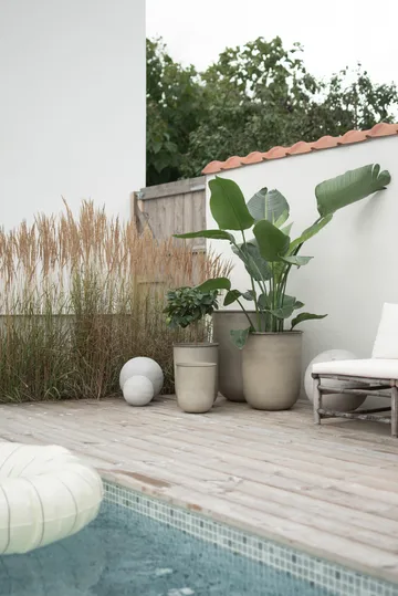 Out Blumentopf 4 Teile - Beige - DBKD