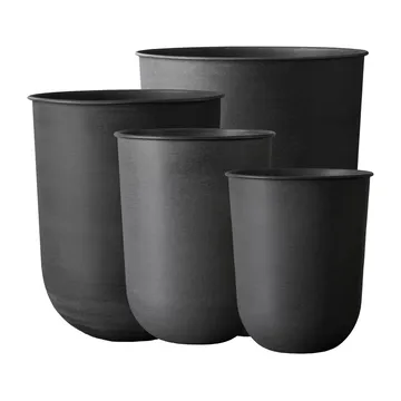 Out Blumentopf 4 Teile - Black - DBKD