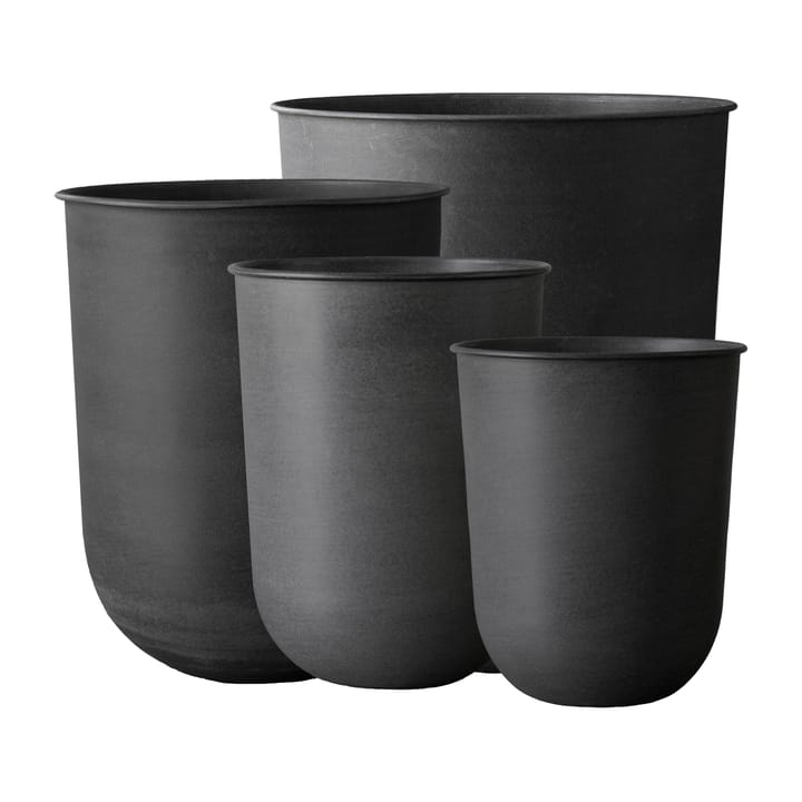 Out Blumentopf 4er Pack - Black - DBKD