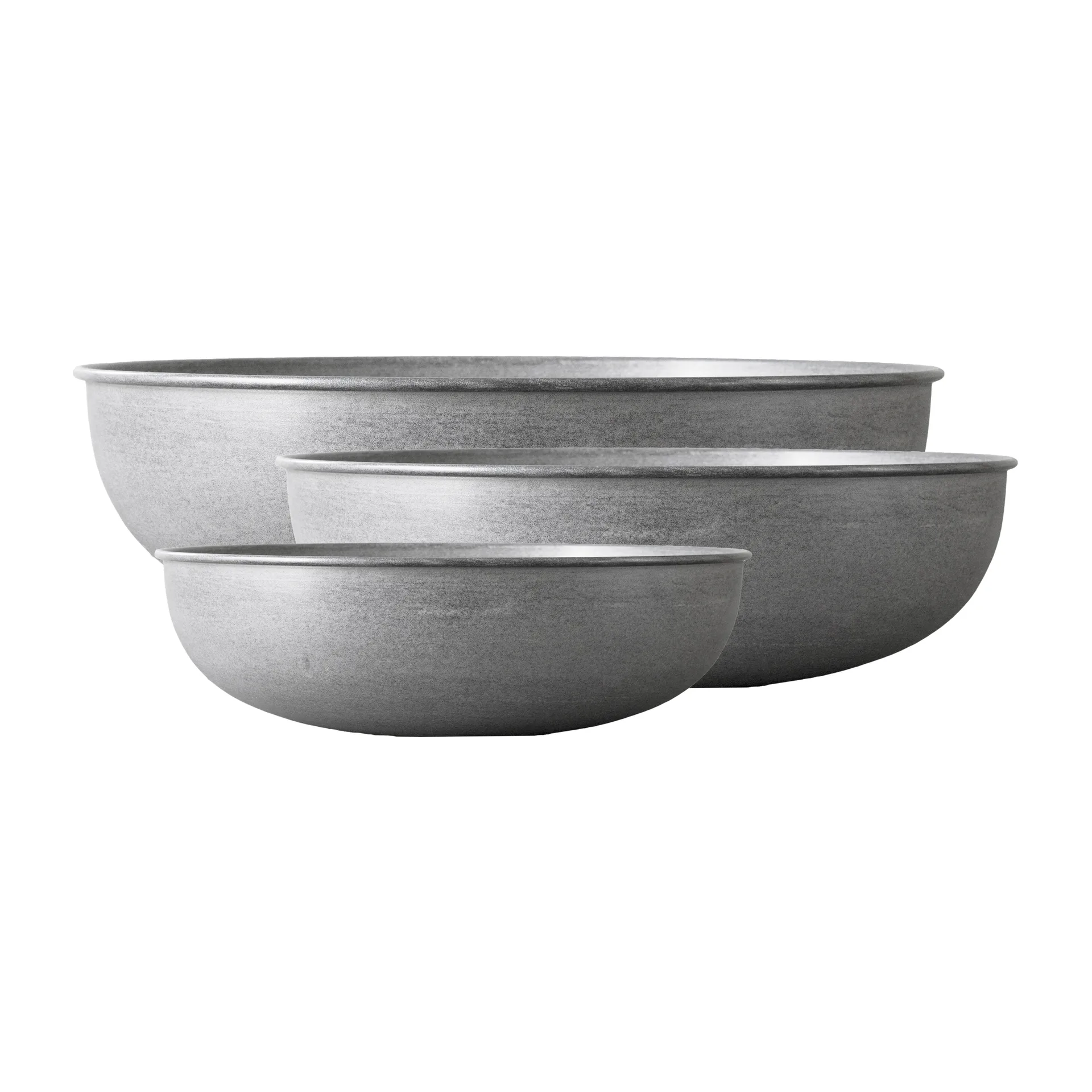 Out bowl 3 Teile, Light grey DBKD