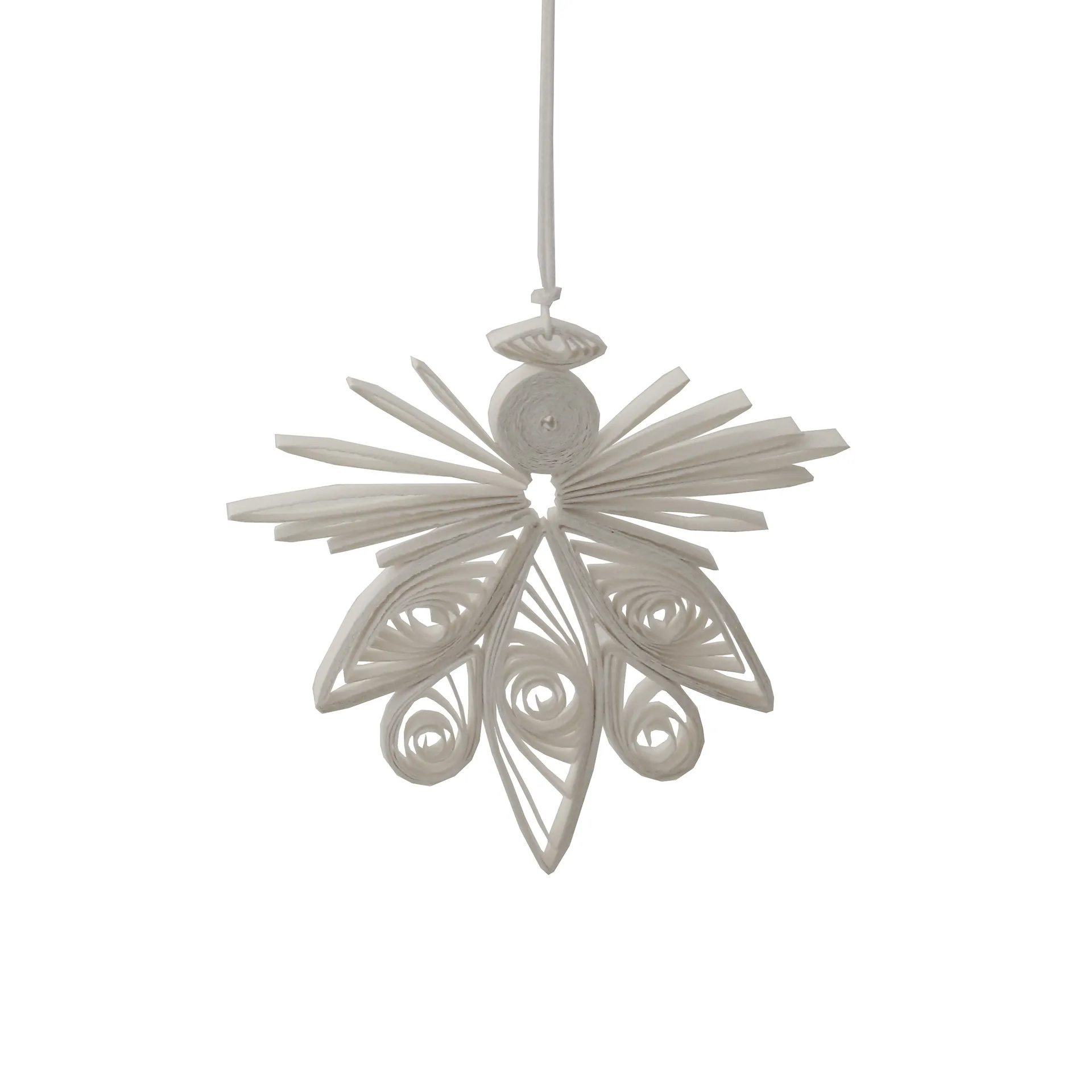 Paper Angel Weihnachtsanhänger, Weiß DBKD