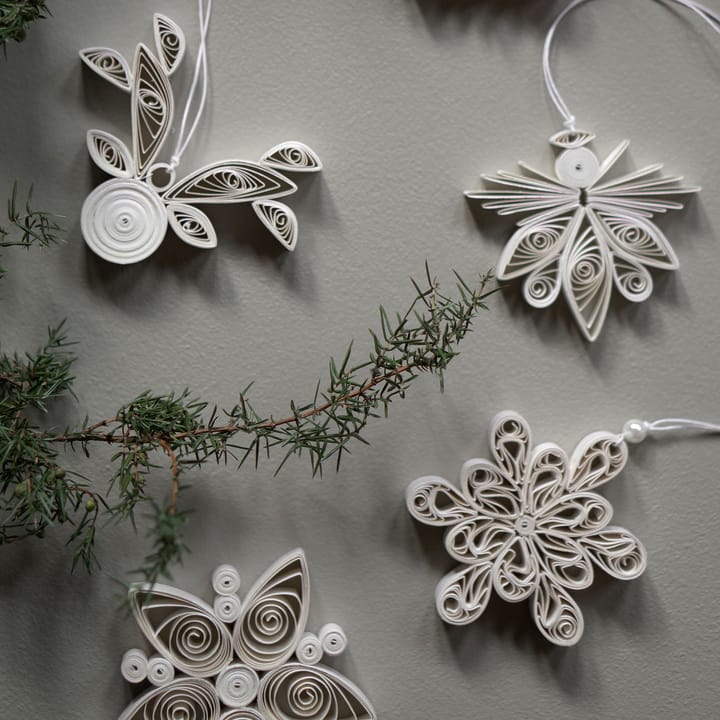 Paper Angel Weihnachtsanhänger, Weiß DBKD