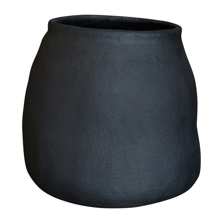Papier Blumentopf schwarz - XL 45cm - DBKD