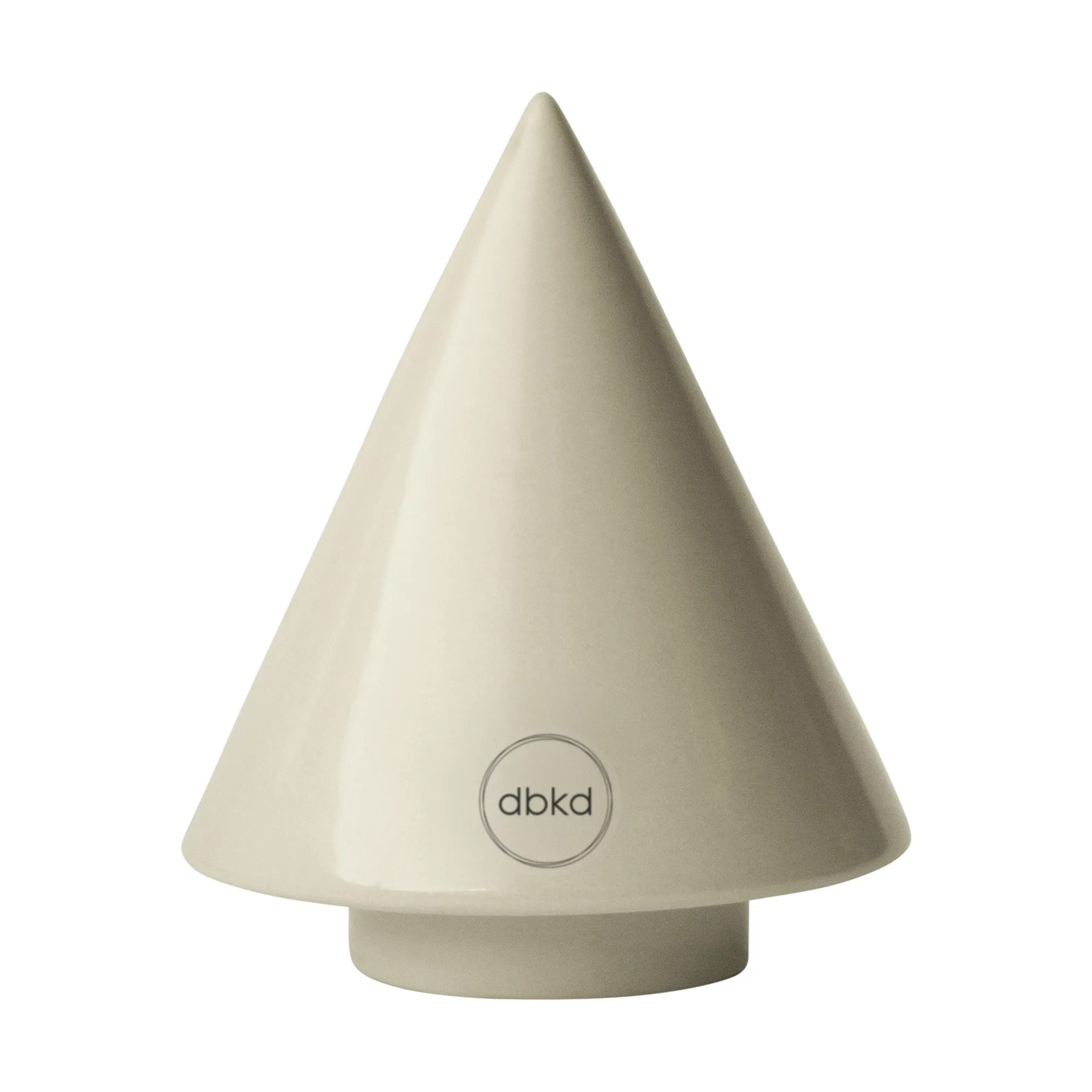 Peak Baum Dekorationsdetail, Shiny creme, Ø9 cm DBKD