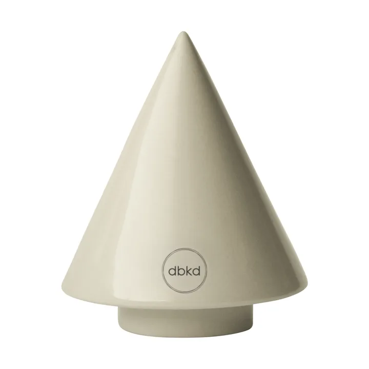 Peak Baum Dekorationsdetail - Shiny creme, Ø9 cm - DBKD