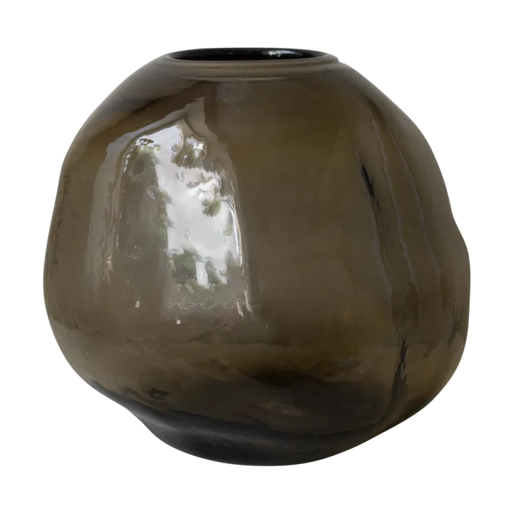 Pebble Vase - Braun, groß Ø28 cm - DBKD