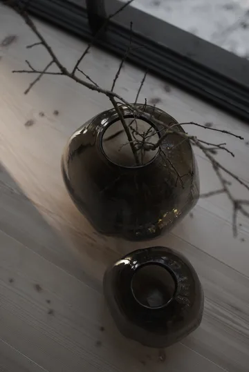 Pebble Vase - Braun, groß Ø28 cm - DBKD