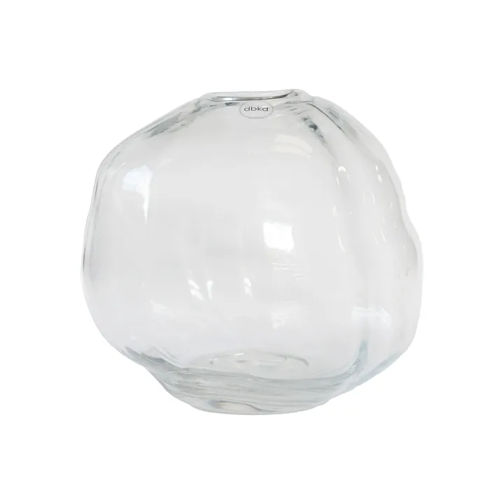 Pebble Vase - Transparent, klein Ø20 cm - DBKD
