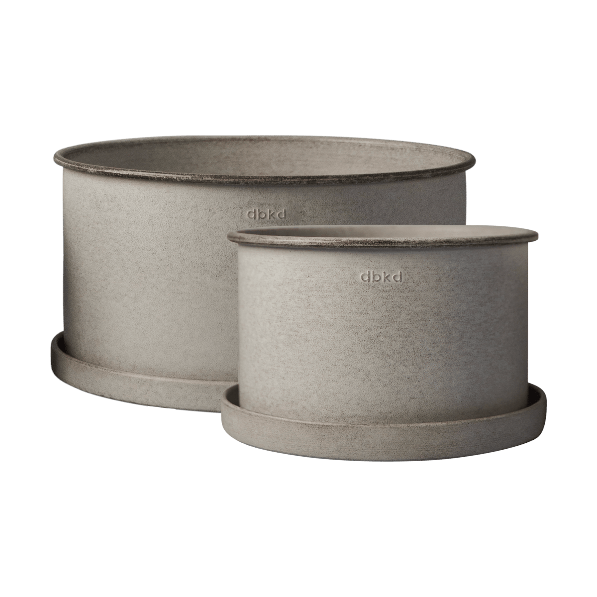 DBKD Plant bowl Blumentopf 2er Pack Beige