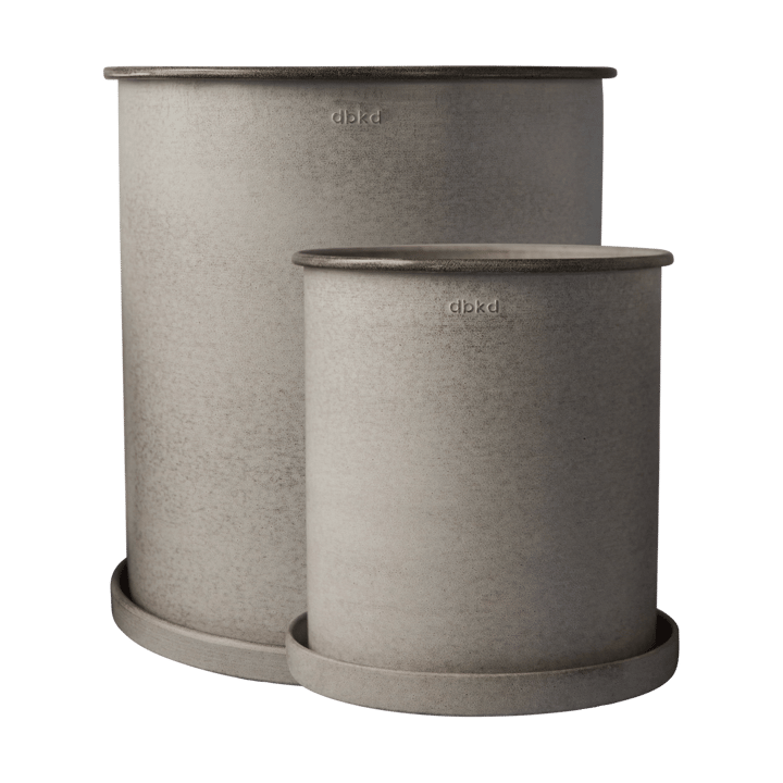 Plant pot Blumentopf large 2er Pack - Beige - DBKD