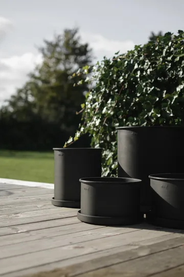 Plant pot Blumentopf large 2er Pack - Black - DBKD