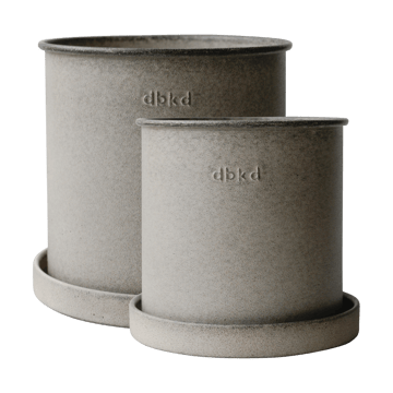 Plant pot Blumentopf small 2er Pack - Beige - DBKD