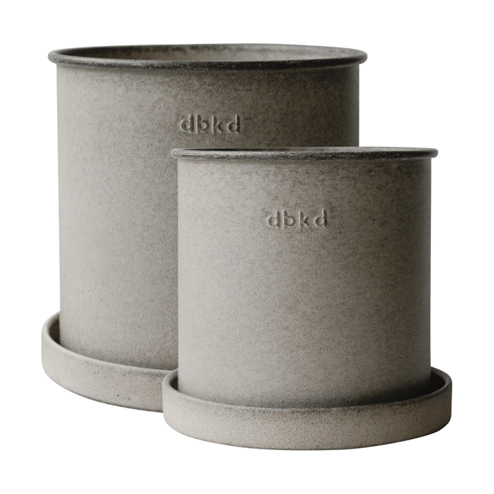 Plant pot Blumentopf small 2er Pack - Beige - DBKD