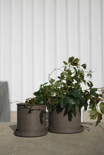 Plant pot Blumentopf small 2er Pack - Brown - DBKD