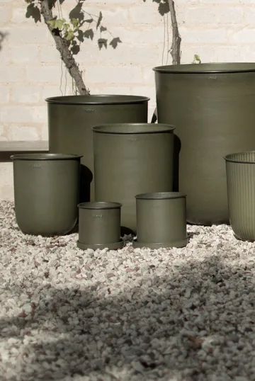 Plant pot Blumentopf small 2er Pack - Green - DBKD