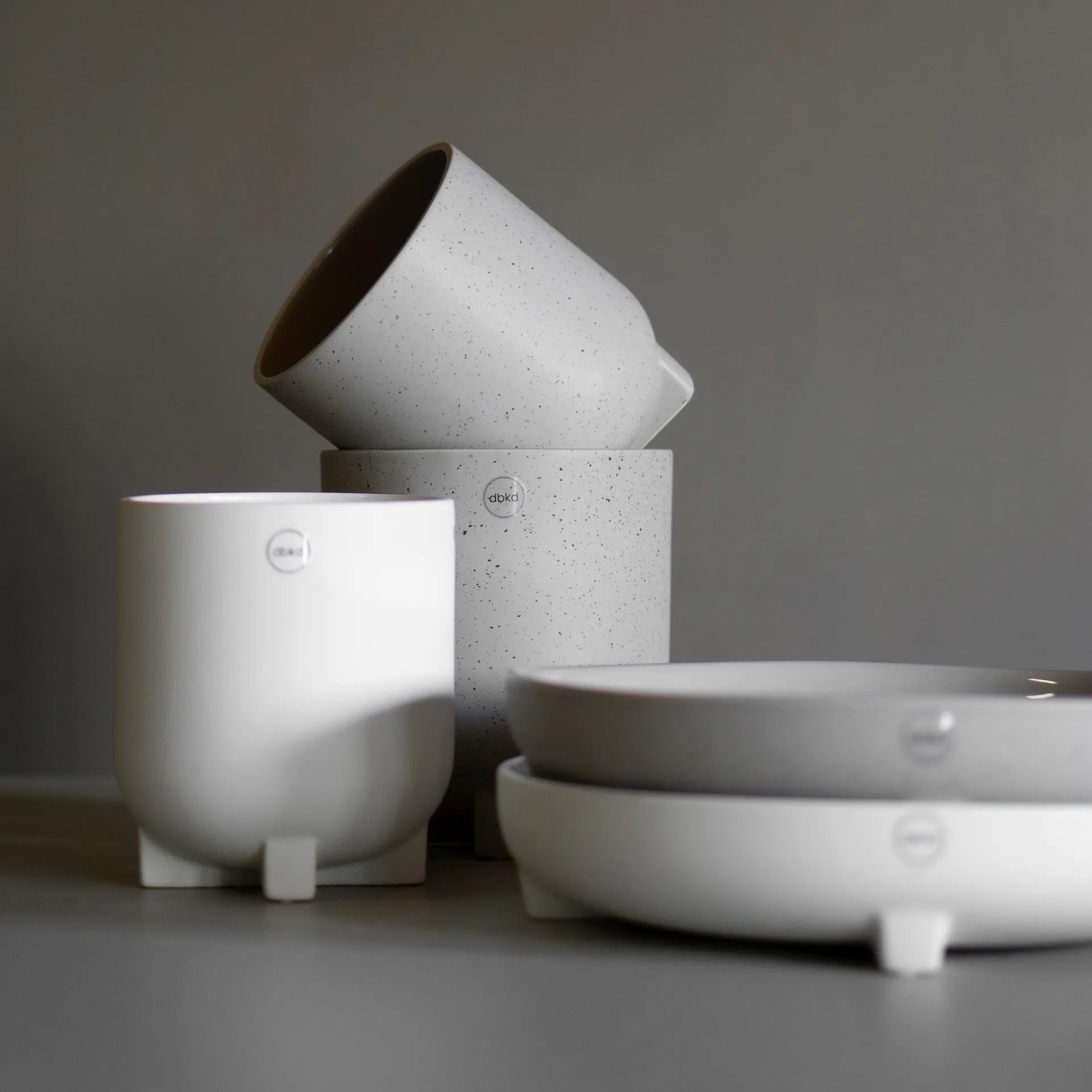 Plus Blumentopf Ø14cm, Mole dot DBKD