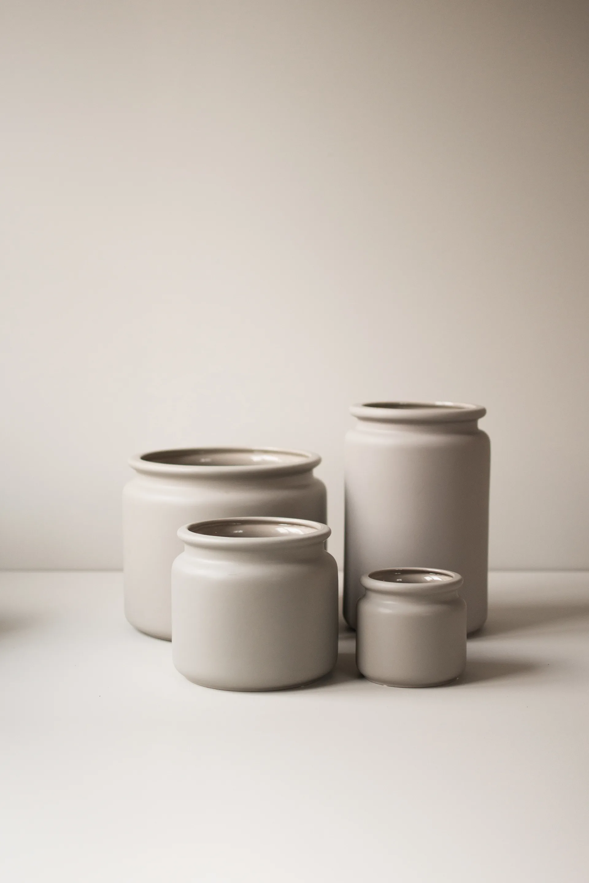 Pure Blumentopf mole (grau), Mittel, Ø 23cm DBKD