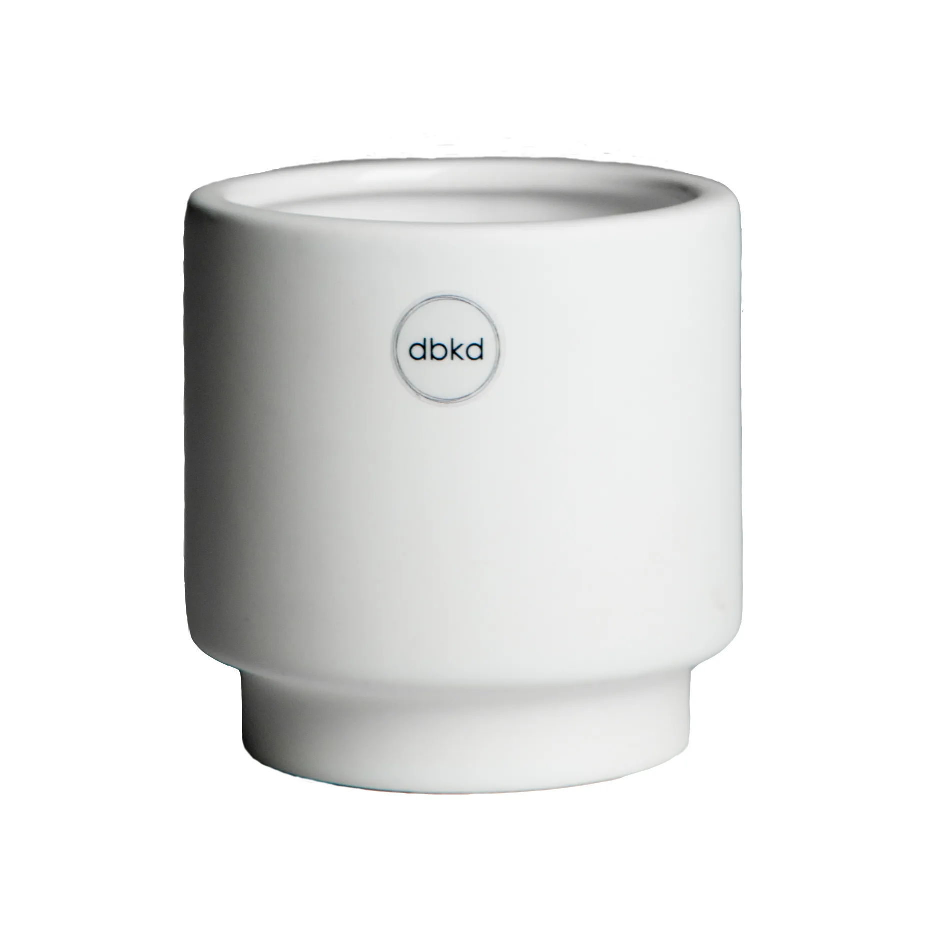 Solid Blumentopf white, Klein ø10 cm DBKD