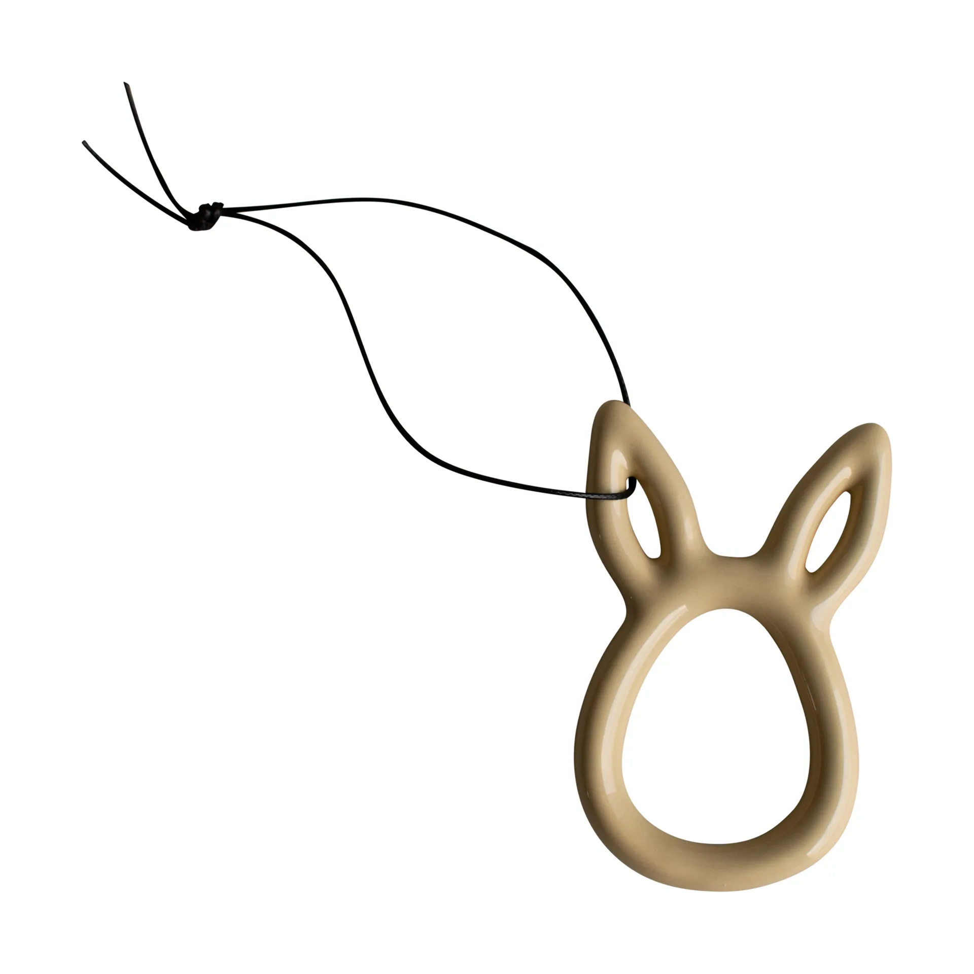 Sprinkle rabbit Osteranhänger 8 cm, Shiny yellow DBKD