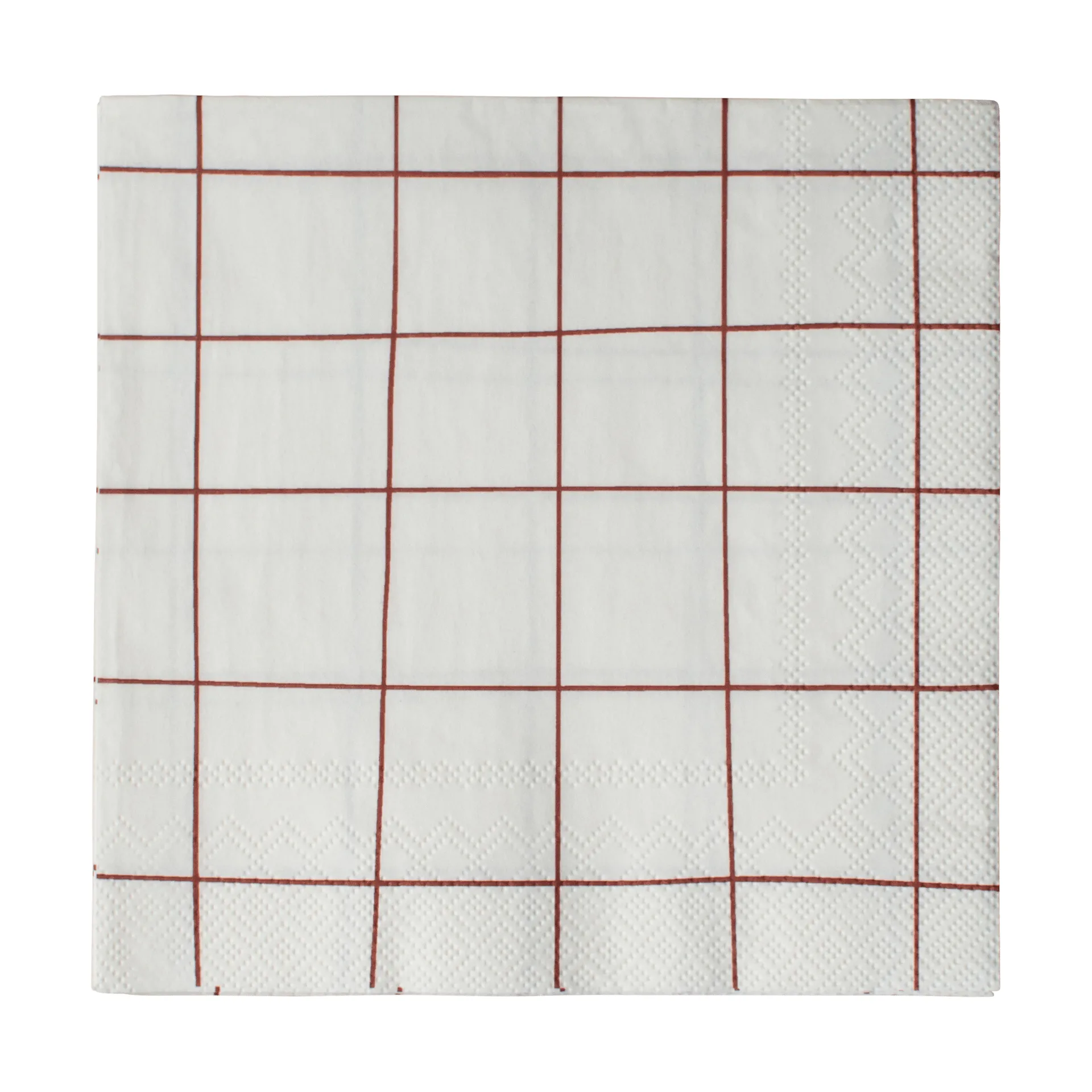 Square Papierserviette 33x33 cm 20er Pack, Dark red DBKD