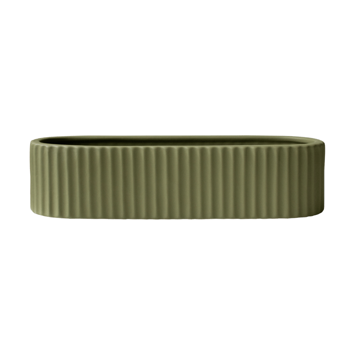 Stripe Kerzenhalter 30 cm - Green - DBKD