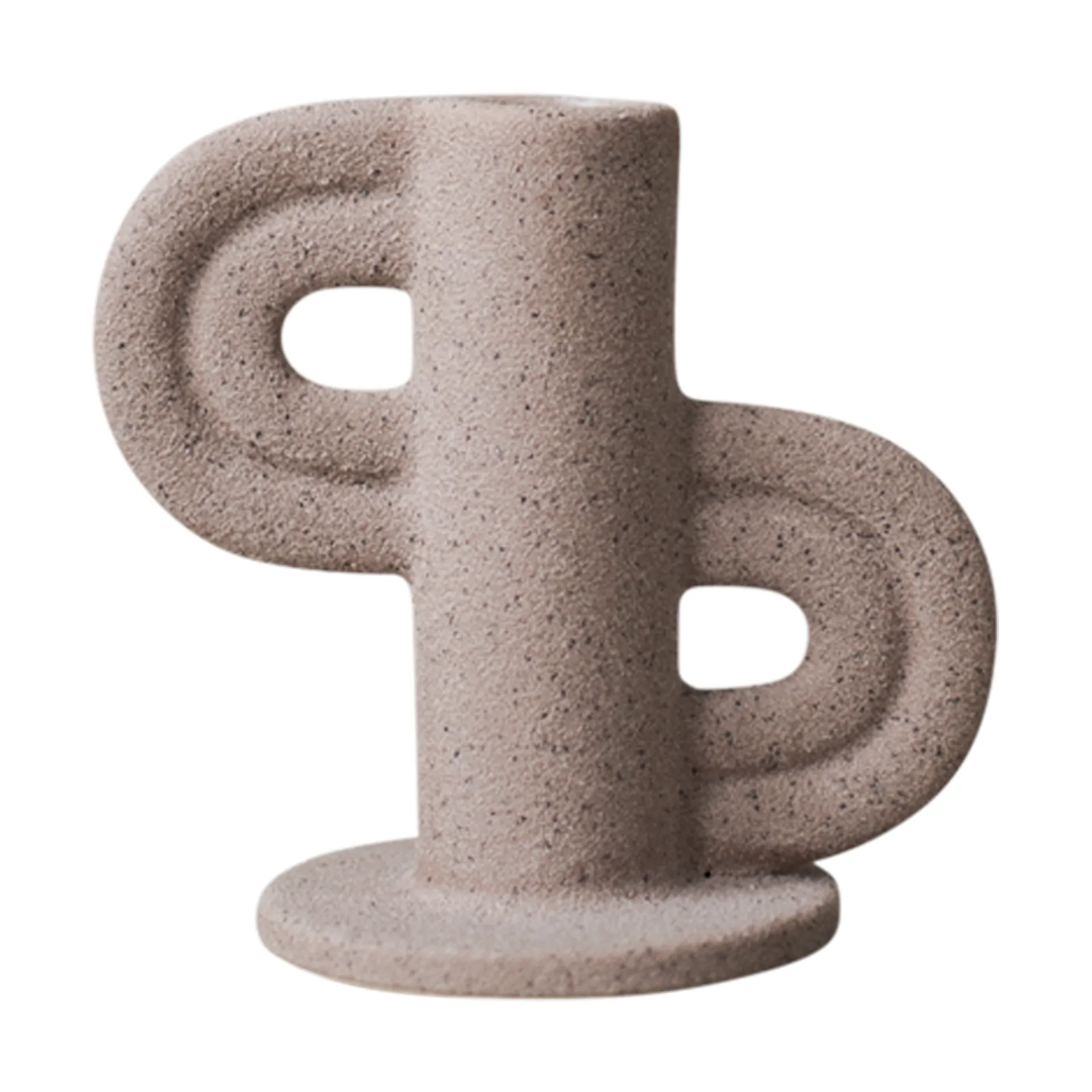 Swirl Slide Kerzenhalter, Nude DBKD