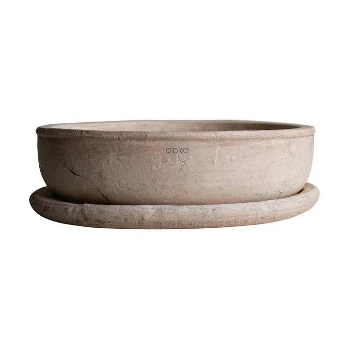 Terra bowl Blumentopf - Sand, Ø30x10,5 cm - DBKD