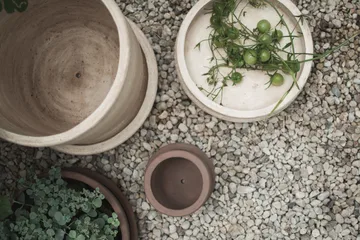 Terra bowl Blumentopf - Sand, Ø30x10,5 cm - DBKD