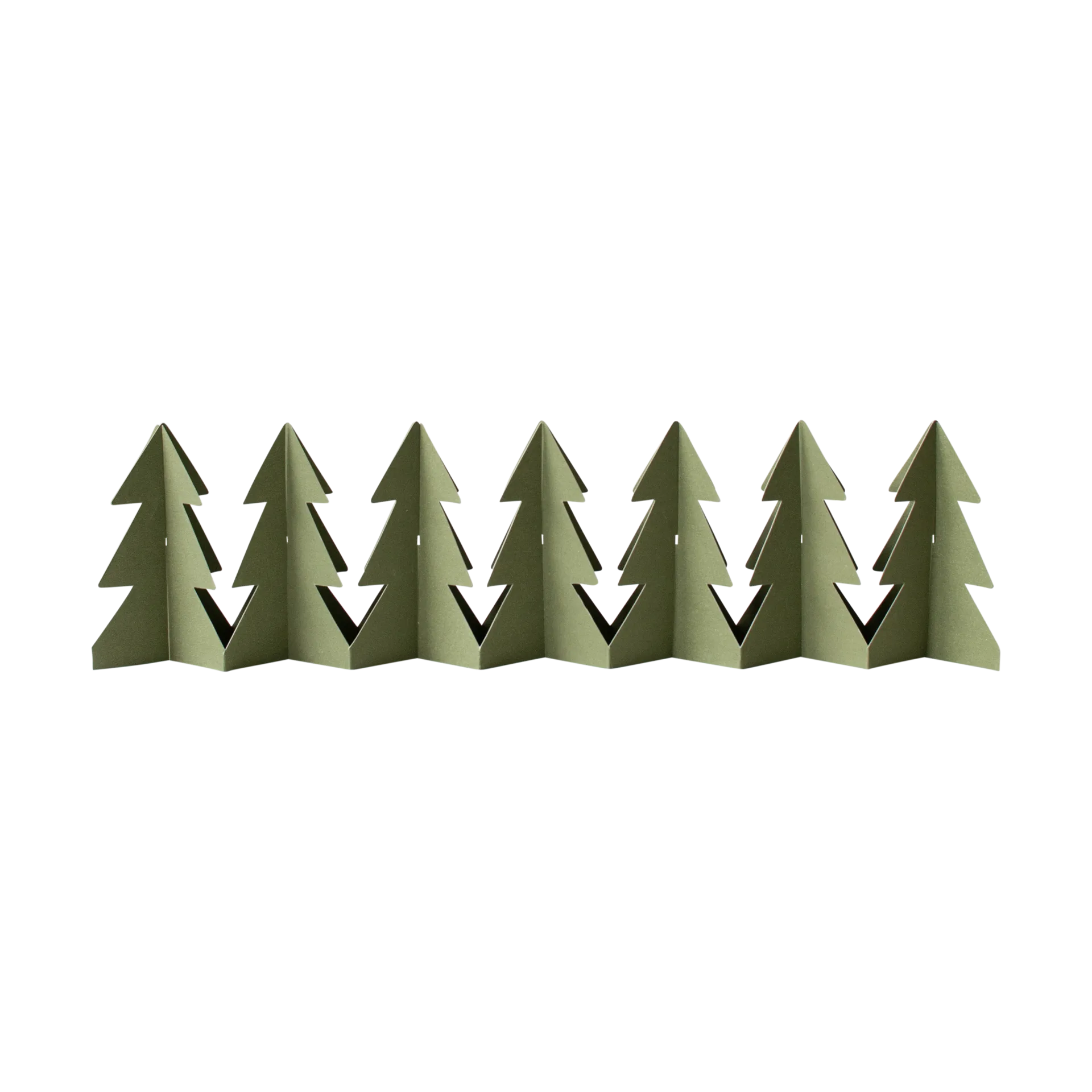 Tree in a row Dekoration 60 cm, Green, 7x60 cm DBKD