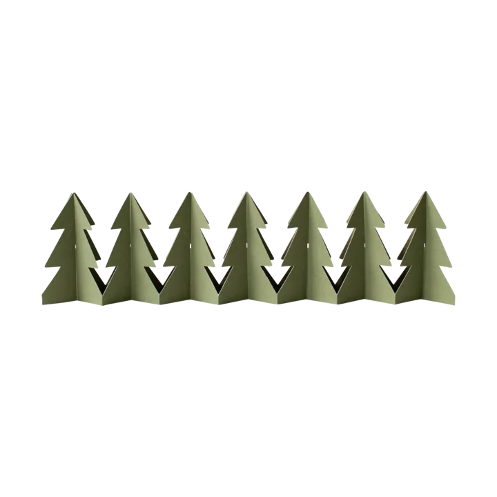 Tree in a row Dekoration 60 cm - Green, 7x60 cm - DBKD
