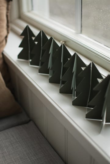 Tree in a row Dekoration 60 cm - Green - DBKD