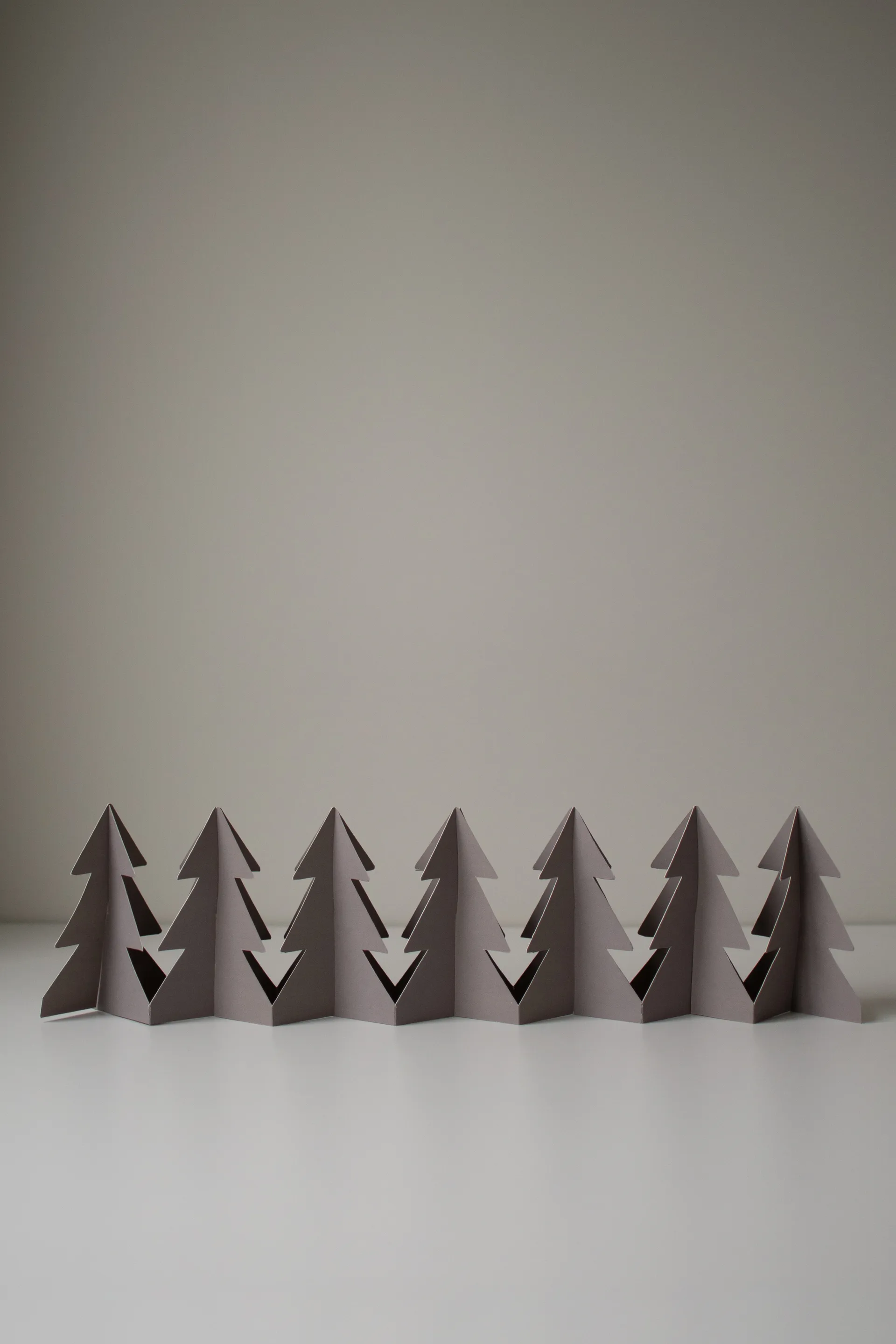 Tree in a row Dekoration 60 cm, Mole, 7x60 cm DBKD