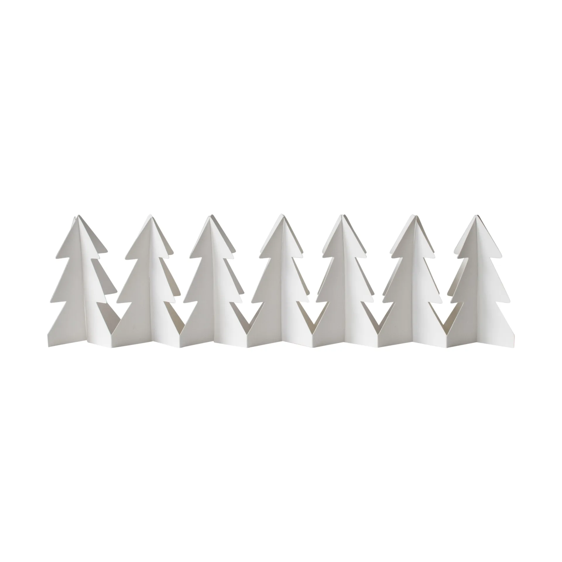 Tree in a row Dekoration 60 cm, White DBKD