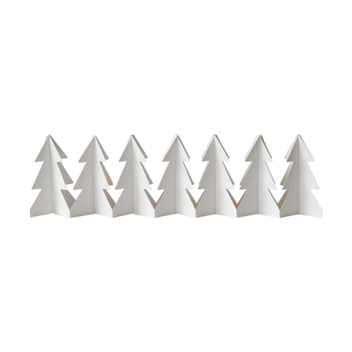 Tree in a row Dekoration 60 cm - White - DBKD