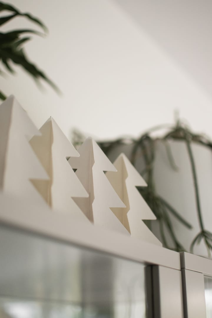 Tree in a row Dekoration 60 cm, White DBKD