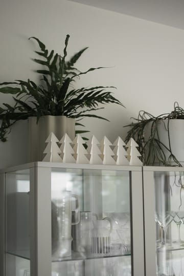 Tree in a row Dekoration 60 cm - White - DBKD