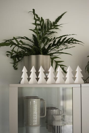Tree in a row Dekoration 60 cm - White - DBKD