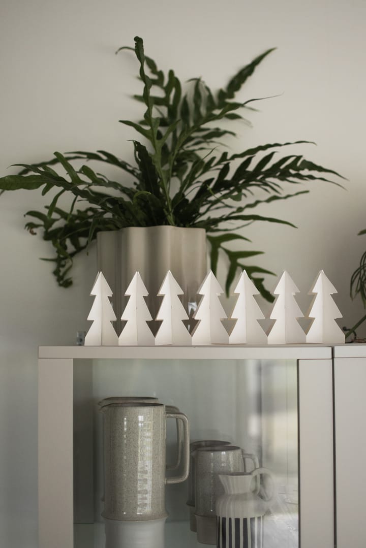 Tree in a row Dekoration 60 cm, White DBKD