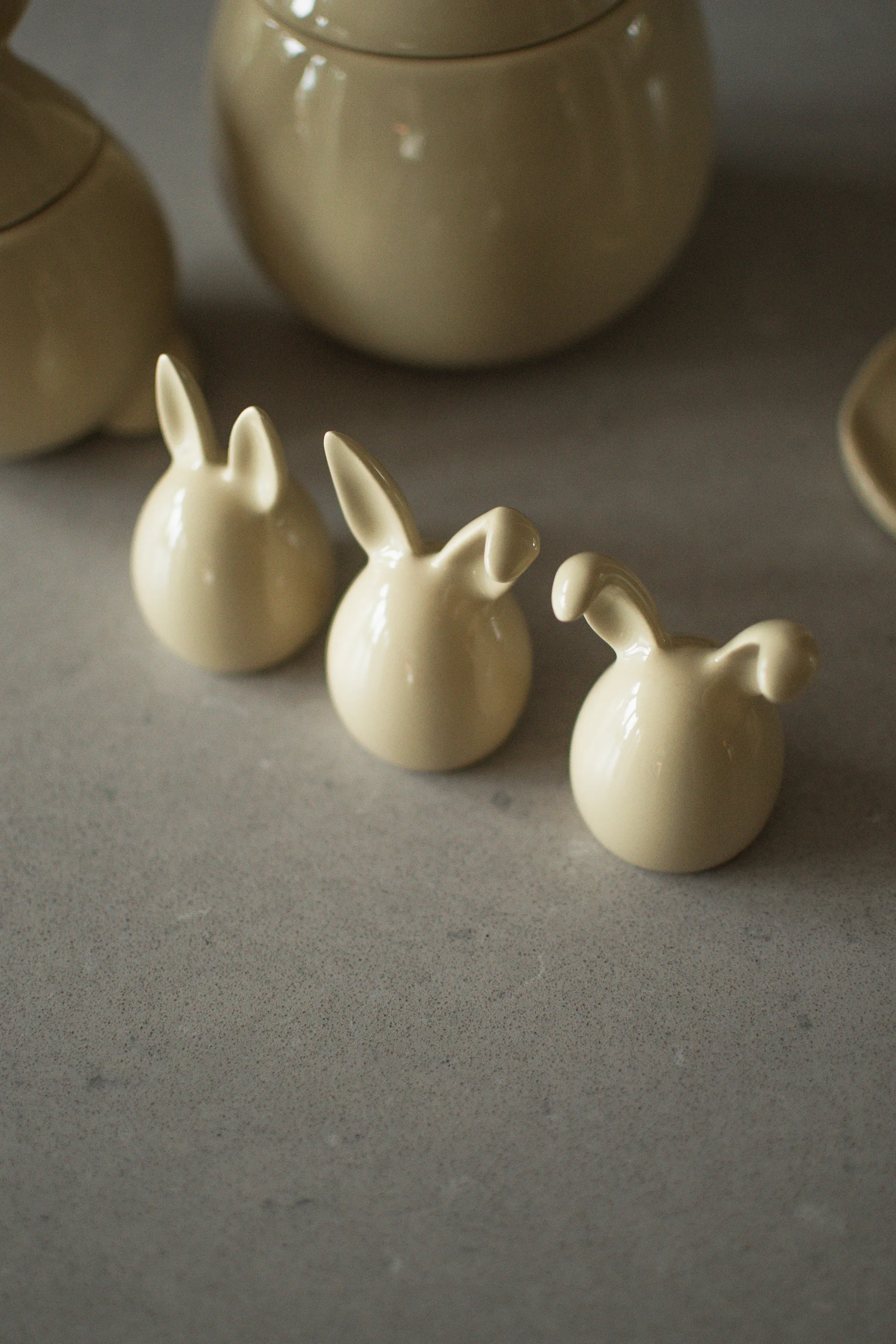 Triplets Osterhase 3er Pack, Shiny yellow DBKD