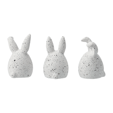 Triplets Osterhase 3er Pack - White dot - DBKD
