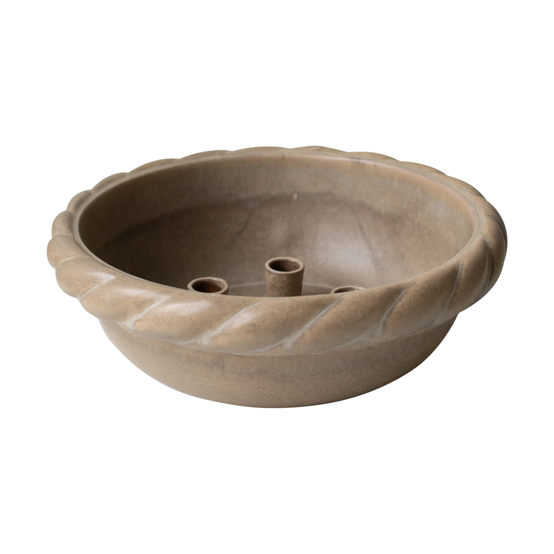 Twine Teller Kerzenhalter Ø30 cm, Beige DBKD