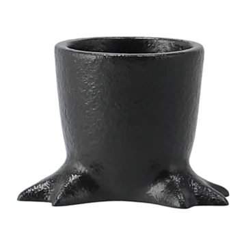 Walking Egg Eierbecher - Black - DBKD